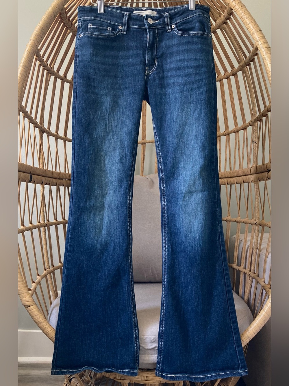 Levi Strauss Signature Gold Label True Boot Jeans Rich Dark Wash